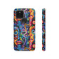 Psychedelic Visions Vibrant Art Google Pixel, iPhone and Samsung Phone Case - Tough Cases for Creative Souls
