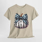 Polka Dot Pumpkin Charm Unisex Heavy Cotton Tee