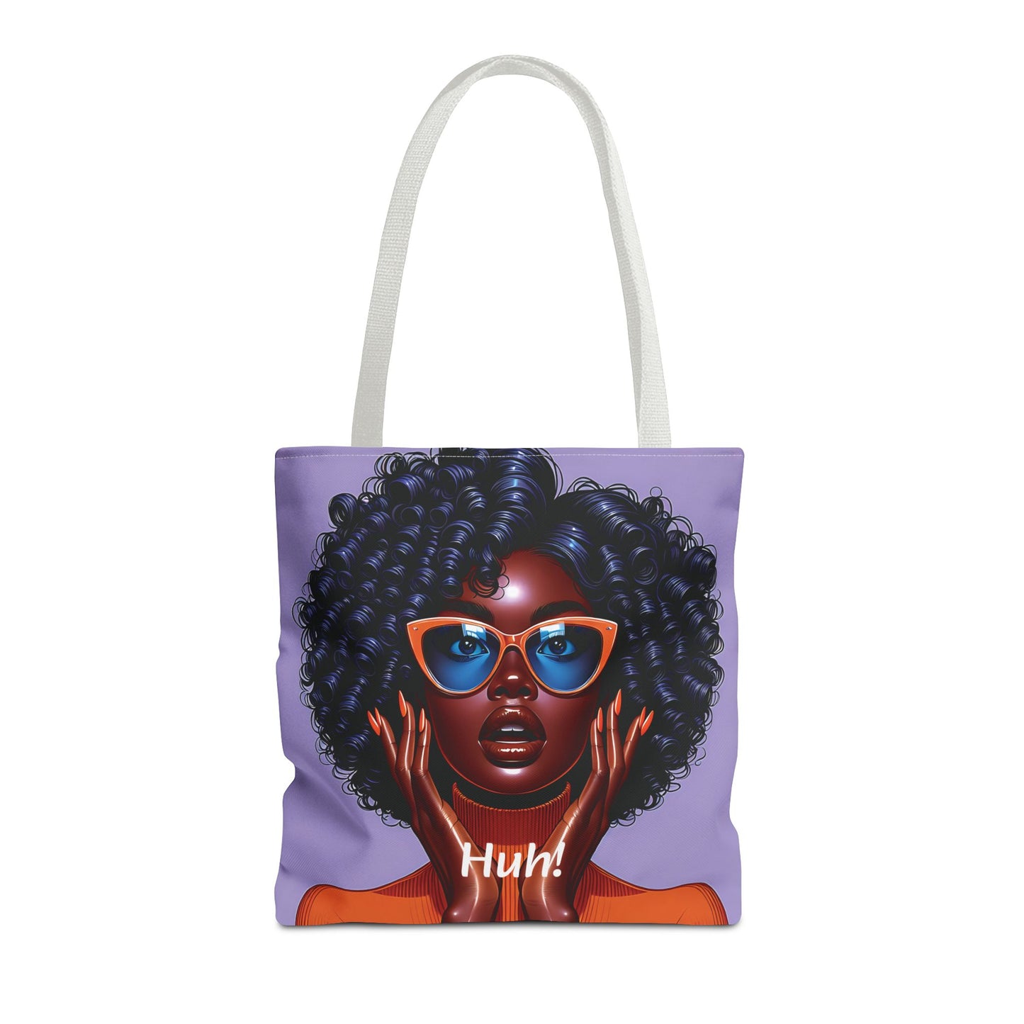 Afro Luxe Glow Tote Bag
