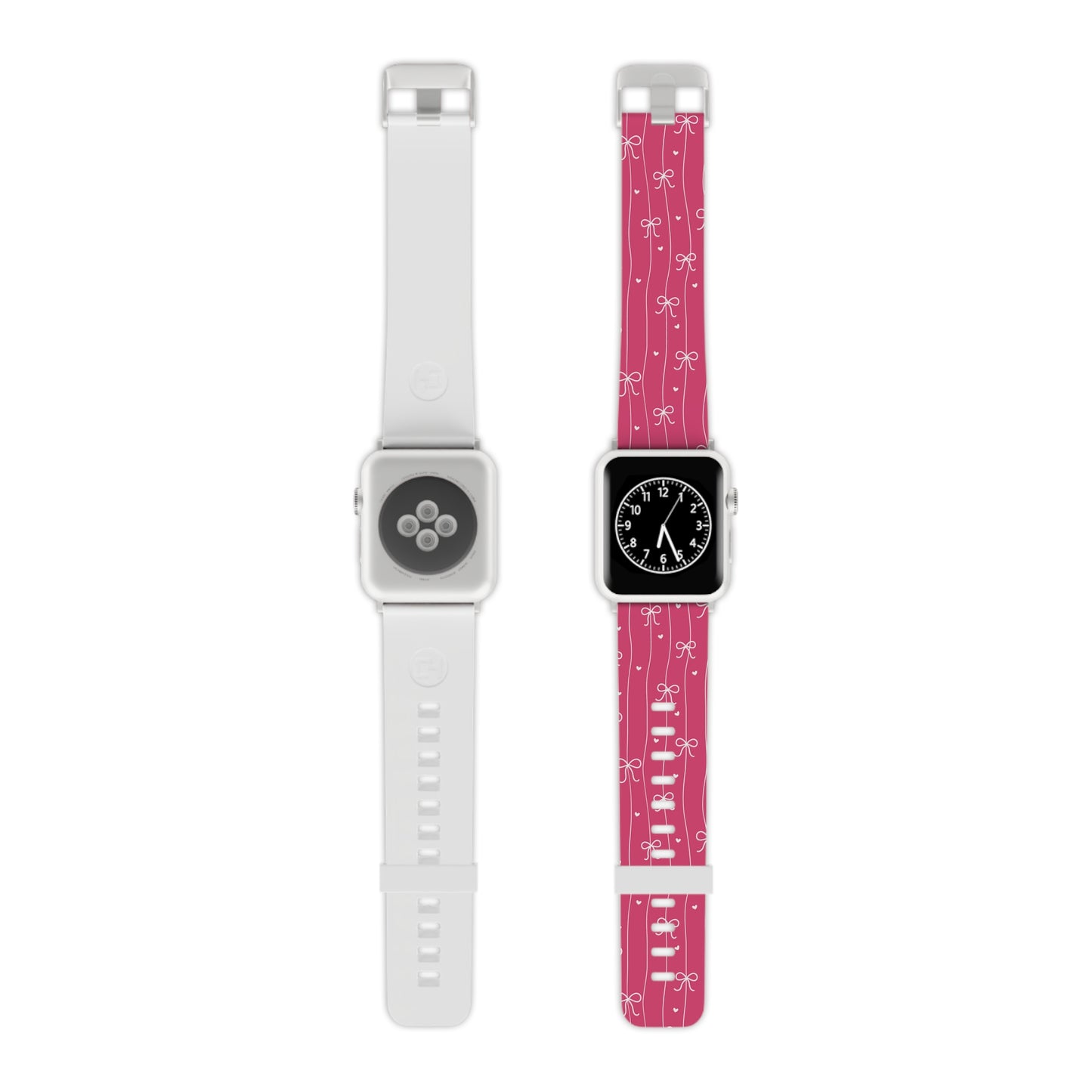Pink Bow Coquette Apple Watch Band – Cute Giftable Strap for Women & Girls
