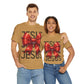 JESUS Unisex Heavy Gildan Cotton Tee