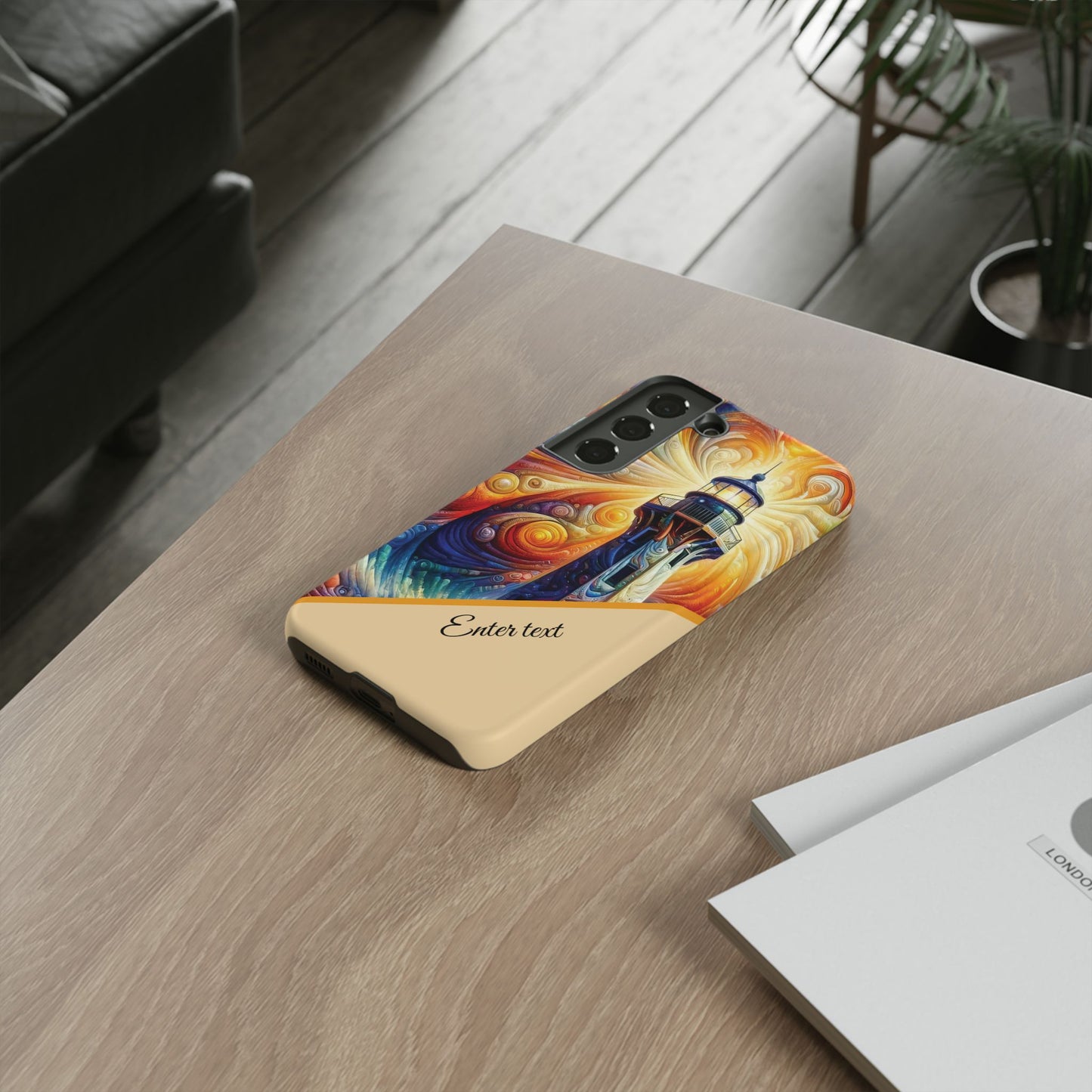 Personalized Cosmic Beacon Tough Samsung and Google Phone Cases