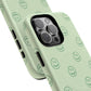 Green Smiley Face Magnetic iPhone Case