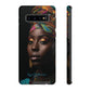 Regal Reflections: African Majesty Samsung Tough Phone Cases