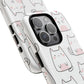 Cute Kawaii Cat Tough Magnetic iPhone Case, Cute Cat Lover Gift, Kawaii iPhone Cover, Tough iPhone Case, Unique Pet Themed Accessory,