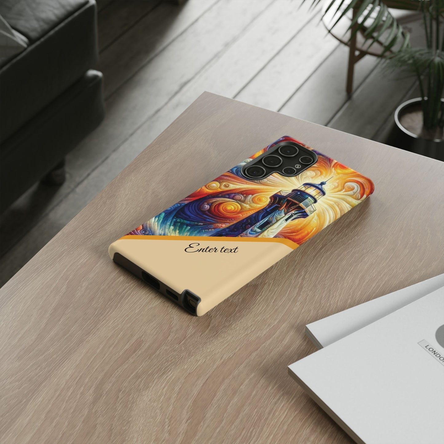 Personalized Cosmic Beacon Tough Samsung and Google Phone Cases