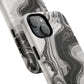 Black Marble Magnetic iPhone Case for Tough Protection, Stylish iPhone Mobile Accessory, Fashionable Gift, Unique Marble iPhone Design, Durable Smartphone Cover