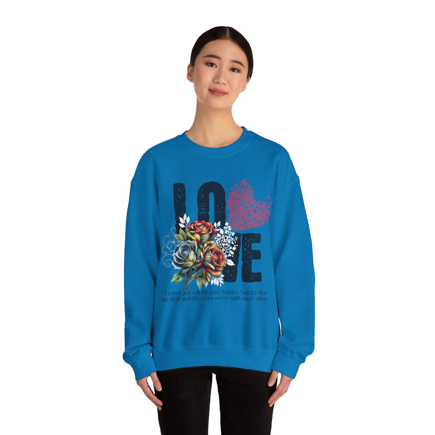 LOVE Always Unisex Heavy Blend™ Crewneck Sweatshirt.