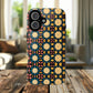 Celestial Spice Tiling Colorful Tough Magnetic iPhone Case, Unique iPhone Cover, Artistic Mobile Shell, Durable Design Accessory, Trendy Gift Idea, MagSafe® iPhone Case.