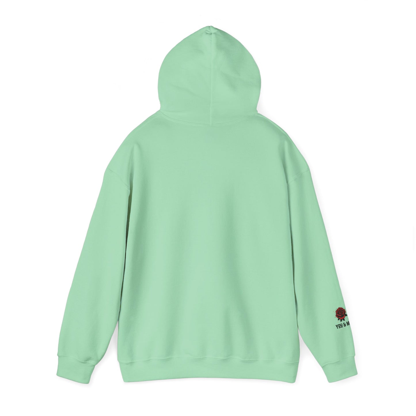 You and Me Unisex Gildan Hoodie Sweatshirt