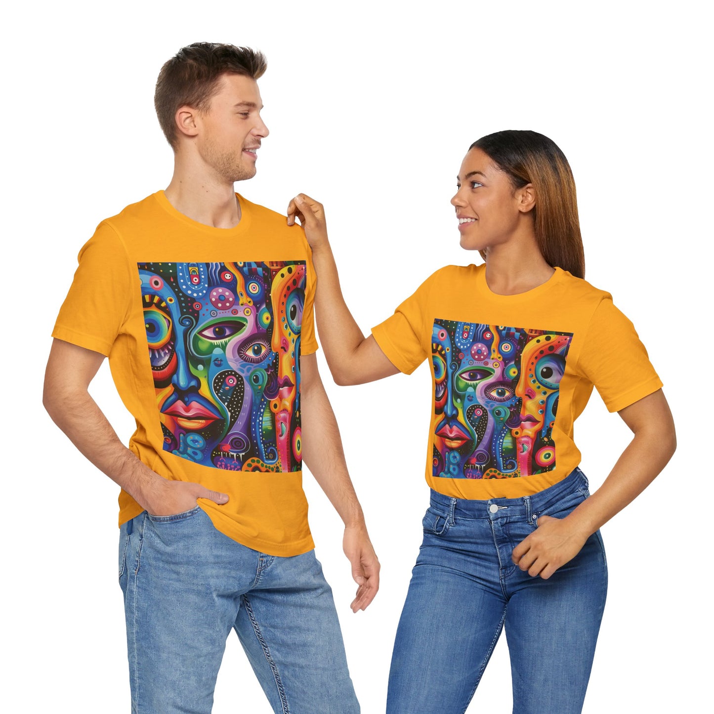 Psychedelic Visions Unisex Jersey Short Sleeve Tee