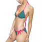 Turquoise Tropical Bliss Women's Bikini Swimsuit (AOP)- (PY)