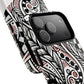 InkWhirl Fusion Stylish Tough Magnetic iPhone Case,  Unique Design, Gift for Him/Her, Trendy Accessory, Artist Collaboration, Durable Protection,Magsafe iPhone case
