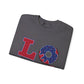 Patriotic LOVE Unisex Heavy Blend™ Crewneck Sweatshirt