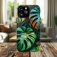 Tropical Leaf Phone Case | Tough Magnetic Cases, iPhone Accessories, Gift for Him/Her, Phone Protection, Summer Style, Trendy Design