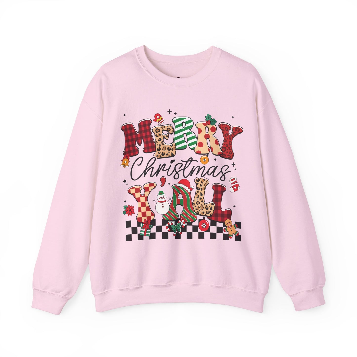 Merry Christmas Unisex Heavy Blend™ Crewneck Sweatshirt