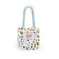 Personalized Classroom Couture Composition Book Inspired Canvas Tote Bag with Colorful Straps, Cute School Bag, Eco-Friendly Tote, Back to School Shopping Bag, Teacher Gift Idea