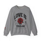 Love is ... Valentines Unisex Heavy Blend™ Crewneck Sweatshirt.