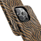 Tough Magnetic iPhone Case with Zebra Print, Stylish Protection for iPhones, Unique iPhone Accessory, Gift for Animal Lovers]