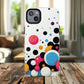 Vibrant Bubble Bloom Galaxy Magnetic iPhone Cases, Artistic Protection for Your Device, Gift for Tech Lovers, Colorful Designs, Unique iPhone Accessories