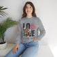 LOVE Always Unisex Heavy Blend™ Crewneck Sweatshirt.