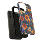 Cathedral Petals Tough Magnetic iPhone Case, Durable, Stylish, Unique Floral Design, Gifts for Her, Birthday, Everyday Use, Stained Glass iPhone Case.