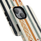 Terracotta Trails Tough Magnetic iPhone Cases for Everyday Use, Floral Patterned Stability Case, Gift for Her, Durable iPhone Accessory.