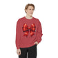 Bow Charm Valentines Unisex Comfort Colors Garment-Dyed Sweatshirt