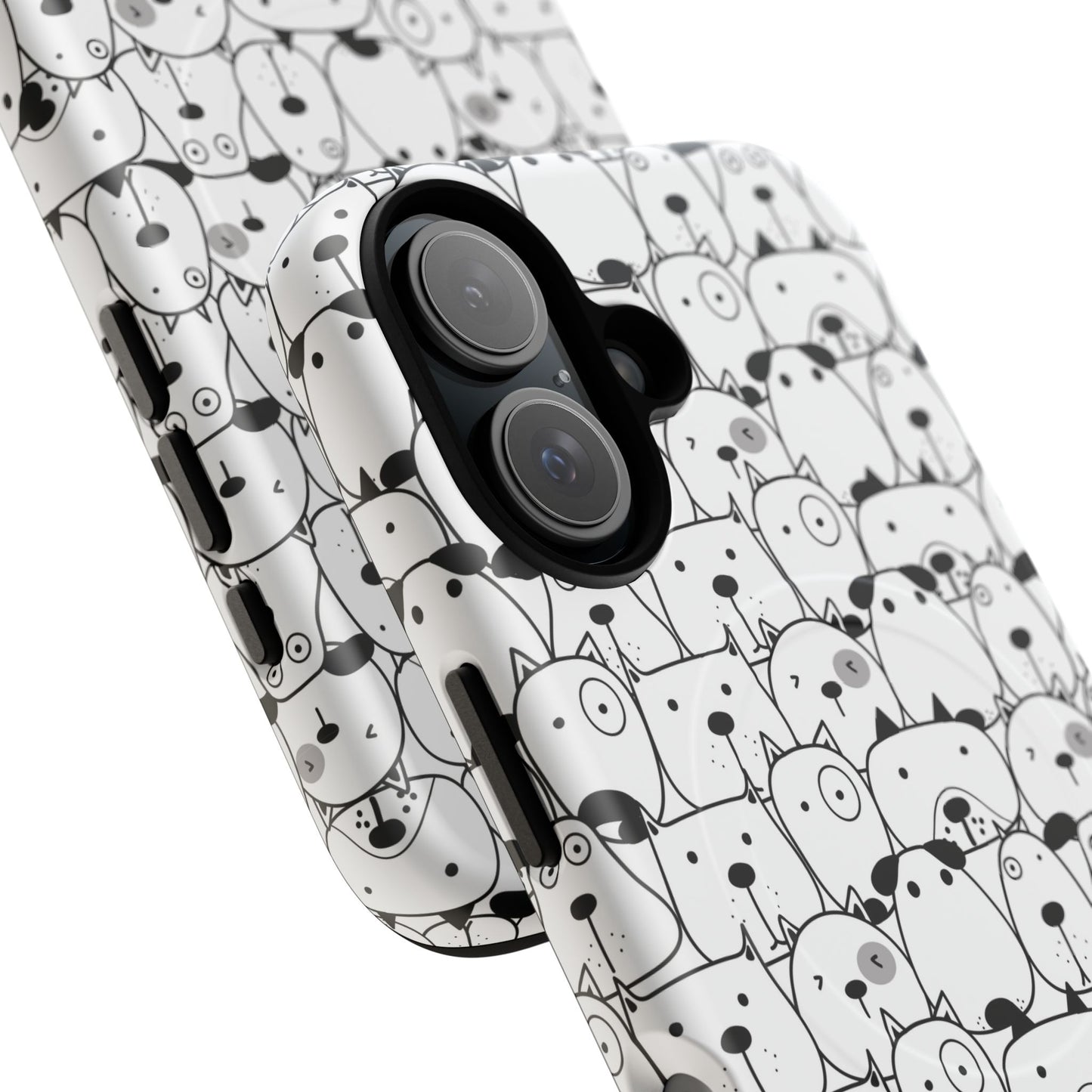 Cute Animal Pattern Phone Case, Tough Magnetic Cases for Pet Lovers, Gifts for Birthday, Holiday, Cute Accessories, Phone Covers