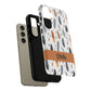 Personalized Whispering Feathers Samsung, Google Pixel and iPhone Case, Custom Name Case.