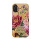 Floral Bible Verse Phone Case with Card Holder — "Let Your Light Shine" (Matthew 5:16)
