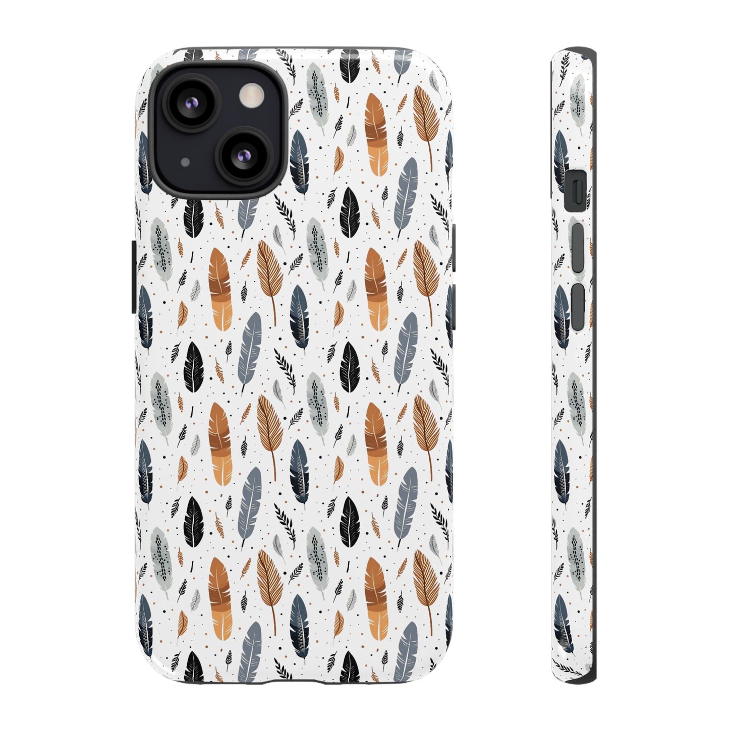 Whispering Feathers iPhone, Samsung and Google Tough Cases