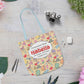 Personalized Doodle Daydream Composition Book Inspired Canvas Tote Bag with Colorful Straps, Cute School Bag, Eco-Friendly Tote, Back to School Shopping Bag, Teacher Gift Idea