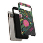 Personalized Floral Fantasy Samsung and Google Pixal Phone Case – Personalized Tough Cases with Colorful Garden Design