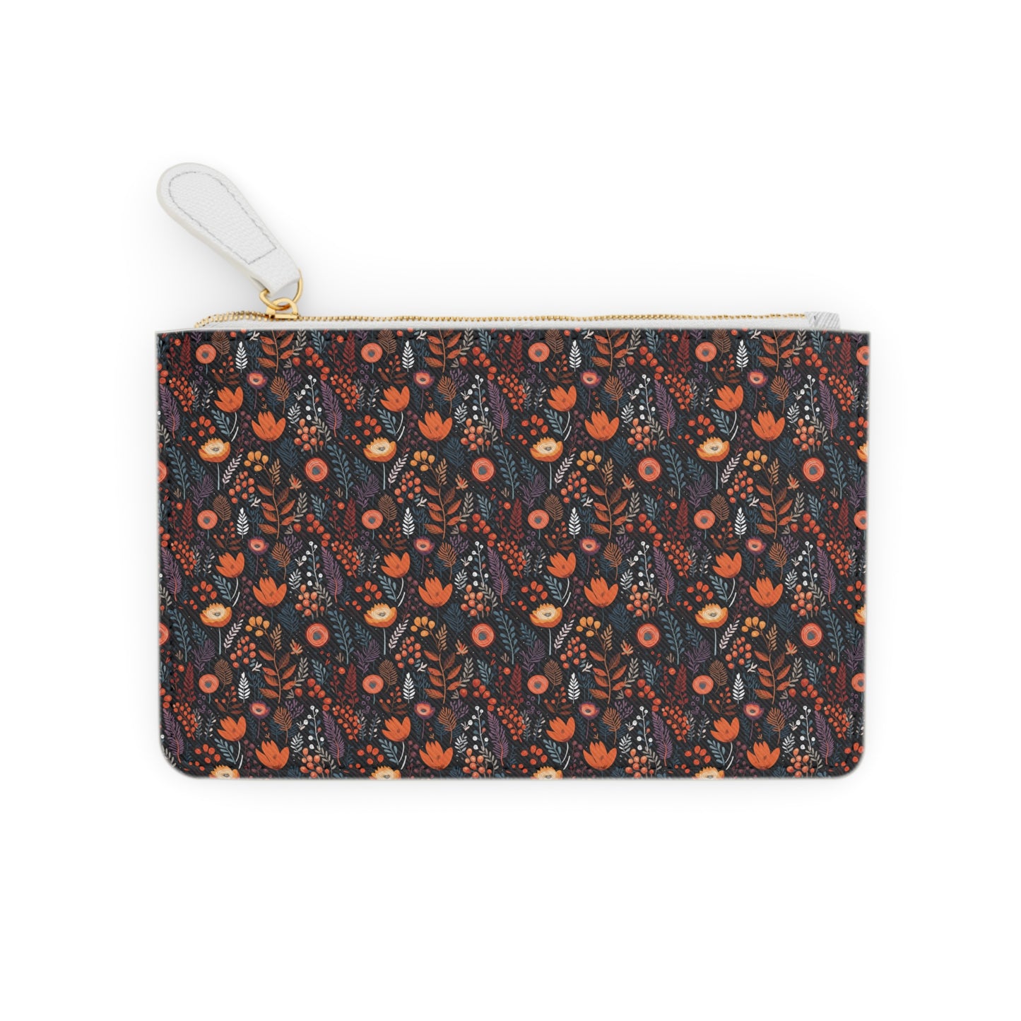 Autumn Bloom Floral Mini Clutch Bag - Stylish Floral Design for Everyday Use