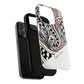 InkWhirl Fusion Stylish Tough Magnetic iPhone Case,  Unique Design, Gift for Him/Her, Trendy Accessory, Artist Collaboration, Durable Protection,Magsafe iPhone case