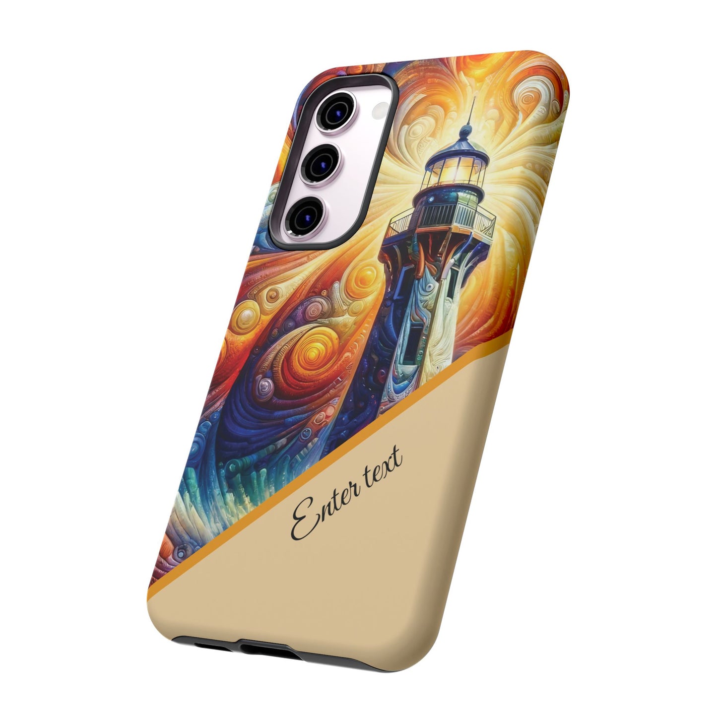 Personalized Cosmic Beacon Tough Samsung and Google Phone Cases