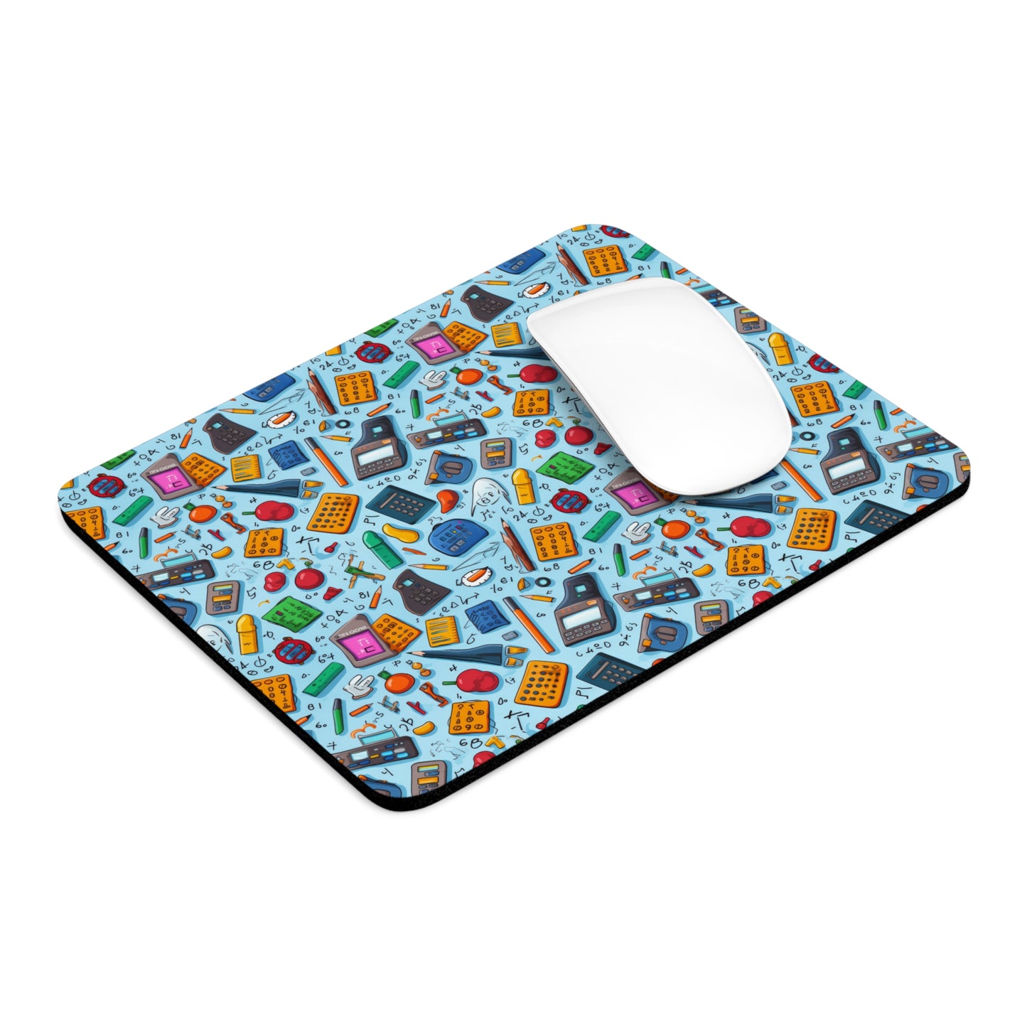 Blue Academic Educational Mouse Pad - Perfect for Students & Teachers