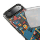 Phone Case — Colorful Abstract Faces Clear Impact-Resistant Case