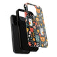 Whimsical Feline Garden iPhone and Samsung Tough Phone Cases