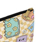 Personalized Doodle Daydream Composition Book Inspired Accessory Pouch, Kids School Supplies, Classroom Organizer, Teacher Gift, Fun Stationery Case, Back to School