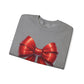 Bow Charm Valentines Unisex Gildan Heavy Blend™ Crewneck Sweatshirt