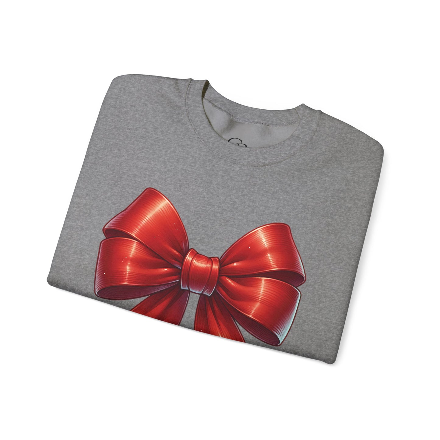 Bow Charm Valentines Unisex Gildan Heavy Blend™ Crewneck Sweatshirt