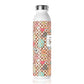Personalized Composition Brown Doodle Daydream Book Inspired Slim Water Bottle, Customizable Drinkware, Eco-Friendly Hydration Bottle, Perfect for Gifts, School Supplies, Back to School