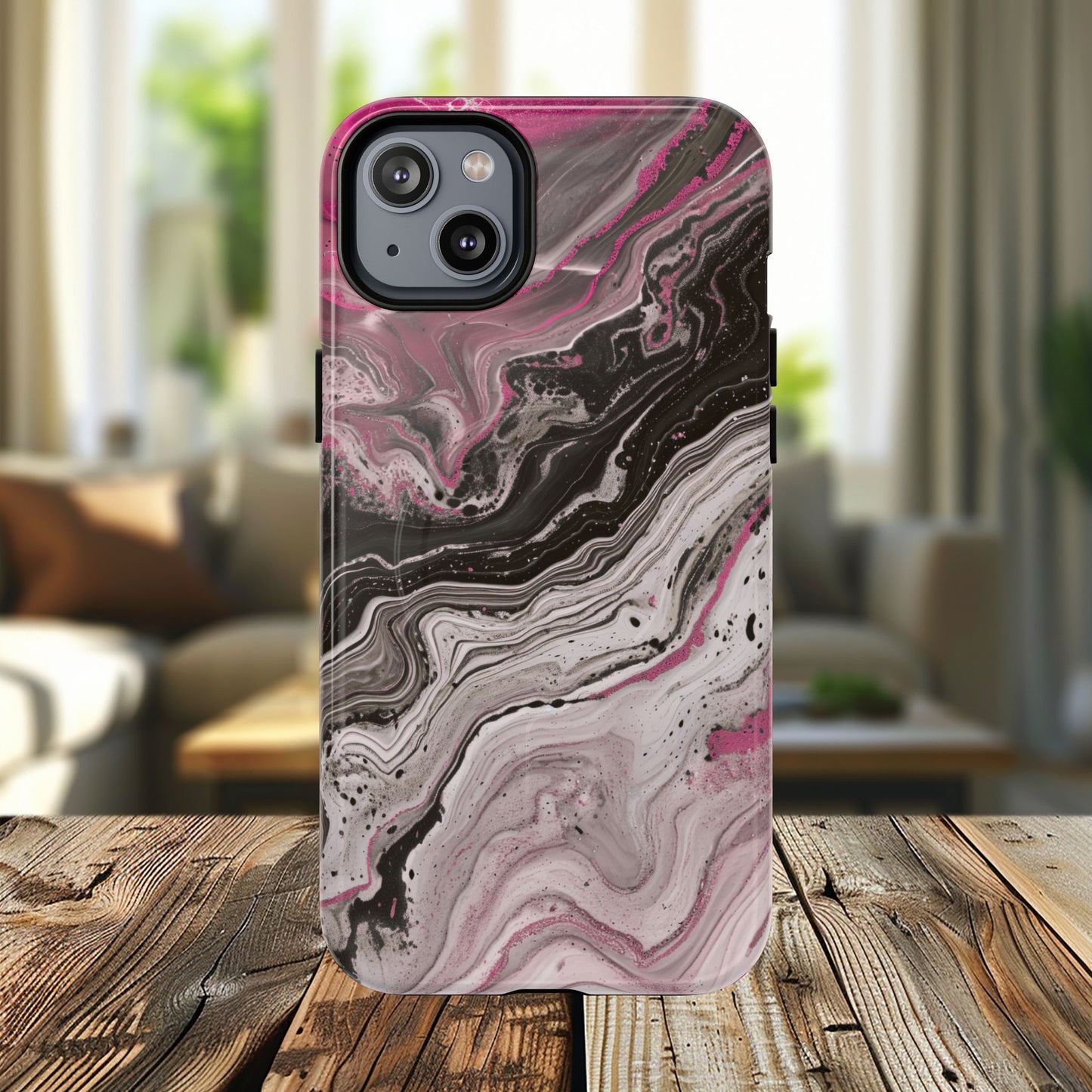 Stylish Magnetic iPhone Cases for Tough Protection, Trendy iPhone Covers, Gift for Teens, Modern Tech Accessories, Marble iPhone Design Cases