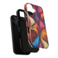 Vibrant Leaf Wave Tough Magnetic Phone Case, Vibrant Smartphone Cover, Unique Protective Case for Gifts, Phone Accessories, Trendy Design