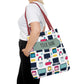 Techie Tote Bag - Stylish Personalized Tote for Students, Gift for Tech Lovers, Eco-Friendly Shopping Bag, Back to School.