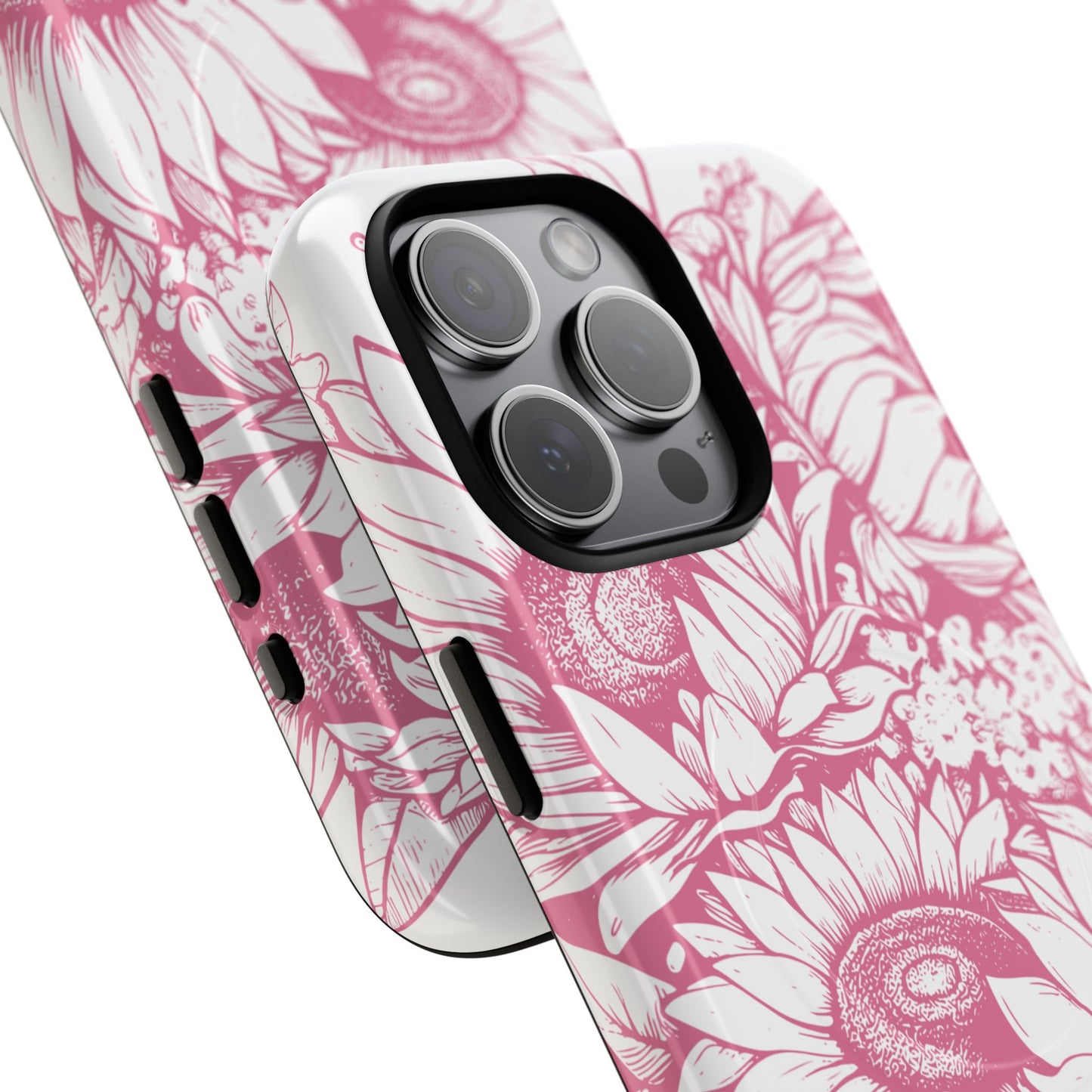 Loved John 3:16, Inspirational Gift, Tough iPhone Magnetic Case Scripture, Sunflower Bible Verse, MagSafe® iPhone® Tough Case, iPhone 14, iPhone 15, iPhone 16, Pro, Pro Max, Plus