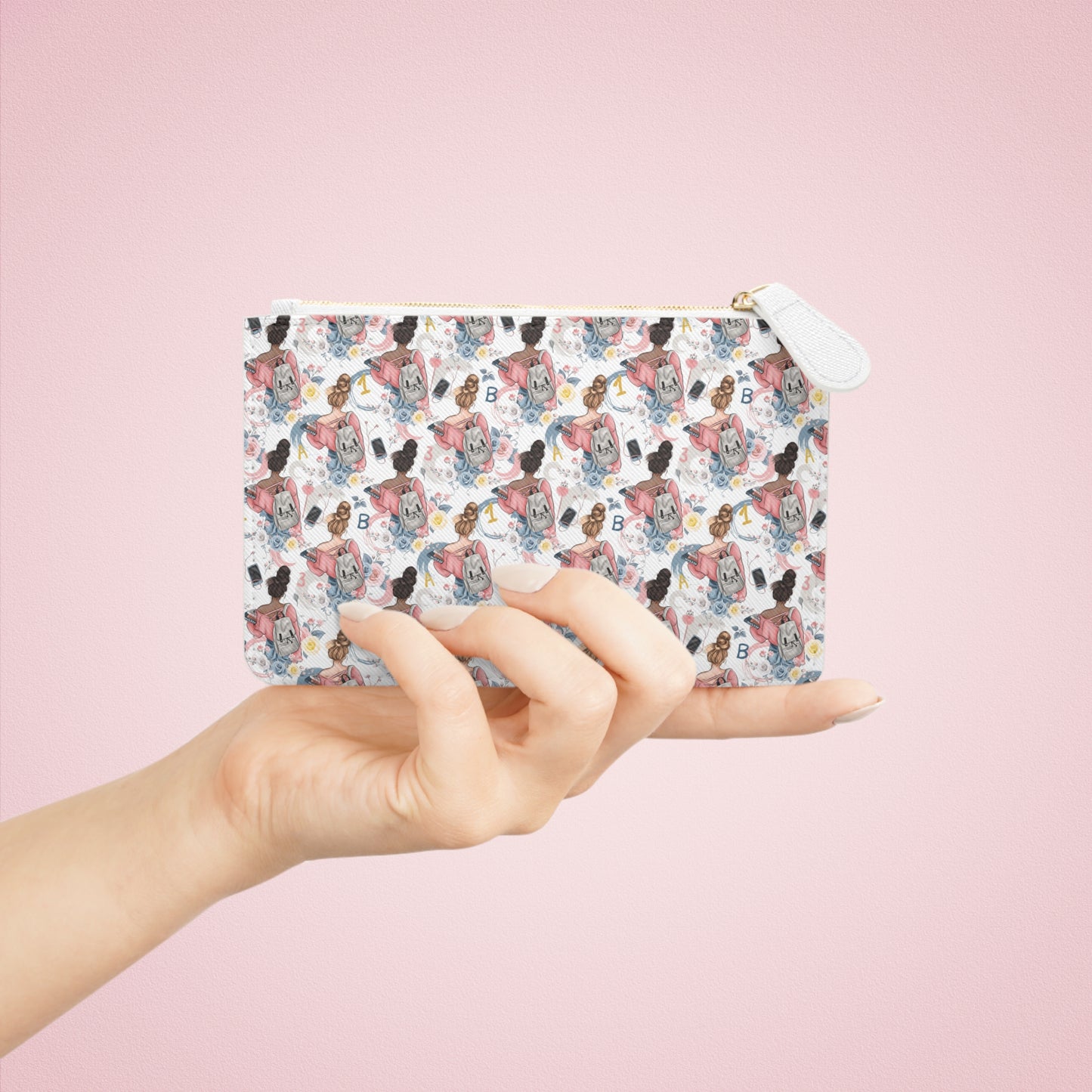 Study Chic Mini Clutch Bag - Trendy Feminine Design for Everyday Use