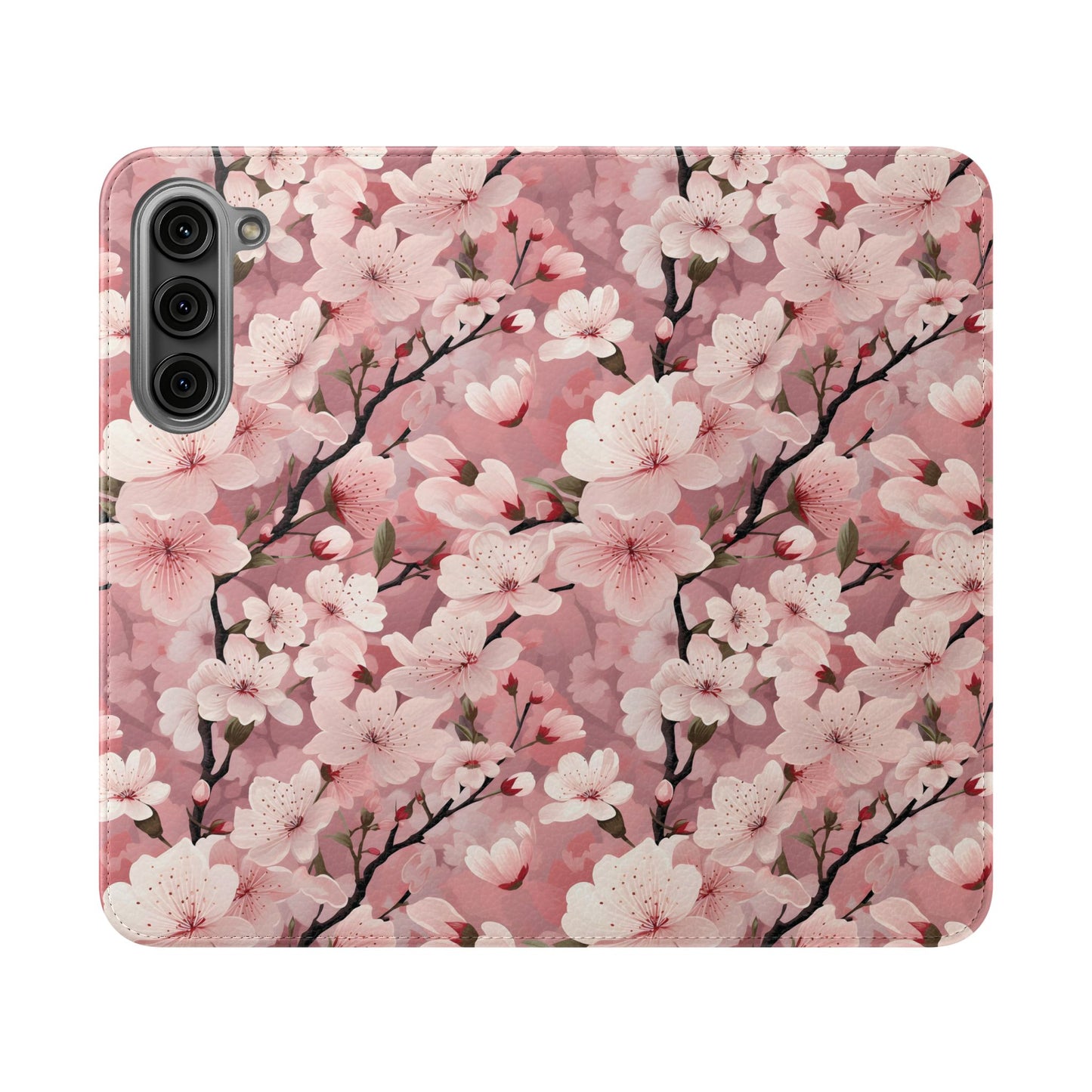 Cherry Blossom Flip Case — iPhone & Samsung Protective Phone Case